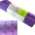 Yogistep Slip-Free Premium Yoga Towel with high density gripping dots