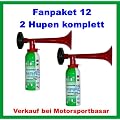 Marco Fanpaket 12-----HUPEN Tr�ten FANPAKET pro Hupe laut Hersteller mit 200ml nicht brennbares Gas