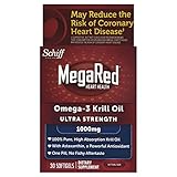 UPC 020525105264 product image for MegaRed Ultra Strength Omega 3 Krill Oil 1000mg Supplement, 30 Count | upcitemdb.com