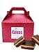 Vegan Peanut Butter Bars - Pack of 10 in Gift Box - Gluten Free Peanutbutter Bars: All Natural Desert Treats - Dairy & Animal Free - Vegan & Vegetarian - Shipped Fresh  : image