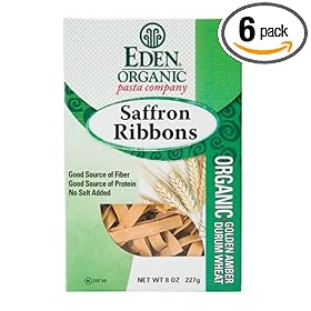 Eden Organic Saffron Ribbons, 8-Ounce Boxes (Pack of 6)