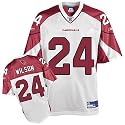 Reebok Arizona Cardinals Adrian Wilson Replica White Jersey