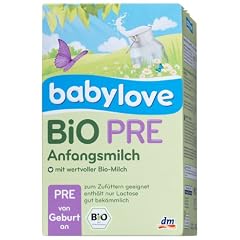 Babylove PRE Anfangsmilch, 2er Pack (2 x 600 g) - Bio