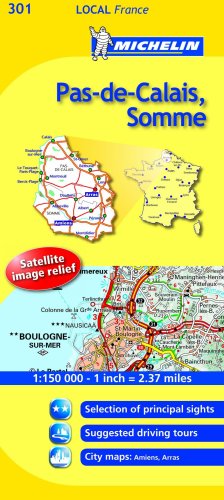 Pas-de-Calais, Somme (Michelin Local Maps)