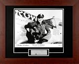Century Collection Bud Anderson Old Crow Autographed Framed Photograph with Metal Relic
