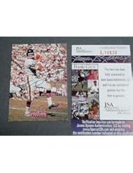 Collectibles: Mike Ditka Signed 1992 Proline Profiles Card #488 COA Bears - JSA Certified - NFL Autographed Football Cards - Sports Memorabilia