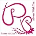 【ウォールステッカー】【harry sticker heart present(ハートプレゼント)】転写式 hst-45-0105 サイズ:45cm×45cm ピンク