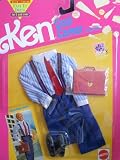 Barbie KEN Cool Career Fashions BUSINESS MAN (1991 Easy To Dress)