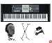 Yamaha YPT-230 Premium Keyboard Pack with Headphones, Power Supply, and Stand