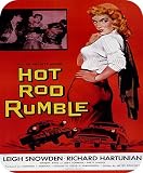 Vintage Movie MOUSE PAD Hot Rod Rumble