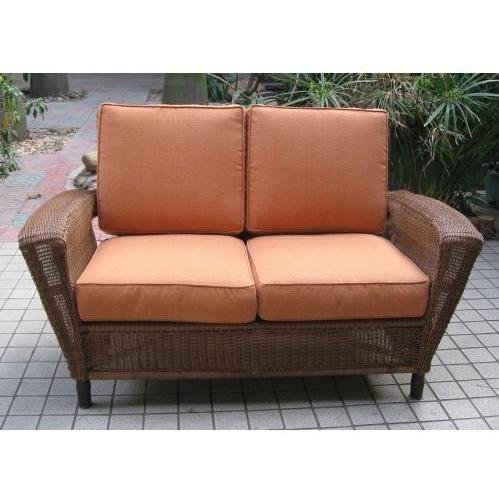North Cape Metropolitan Resin Wicker Loveseat