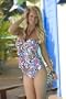 Swimwear Ring Babydoll: Swimsuit Top Only