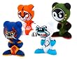 Mattel Radica Funkeys Hidden Realm 4 Pack