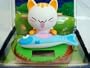 Solar Powered Shaking and Nodding Bobble Head *Cat* Figures for Desktop or Car