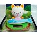 Solar Powered Shaking and Nodding Bobble Head *Cat* Figures for Desktop or Car