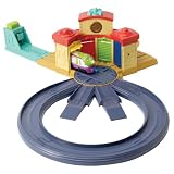 Learning Curve Diecast Chuggington Trainee Roundhouse Playset with Koko