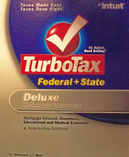 Childrens Toyshop  Software : TurboTax Federal & State Deluxe Deduction Maximizer 2006