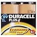 Duracell Plus Mn1604 Alkaline 9 V Batteries - 4-pack
