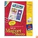 Avery® Magnet Sheets, 8-1/2 inches x 11 inches, White, Pack of 5 (3270)