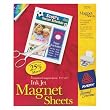 Avery® Magnet Sheets, 8-1/2 inches x 11 inches, White, Pack of 5 (3270)