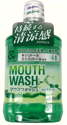 アンドコンフォート マウスウォッシュ ボトル クリアミント 600ml