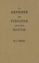 A Defense of Virginia and the South