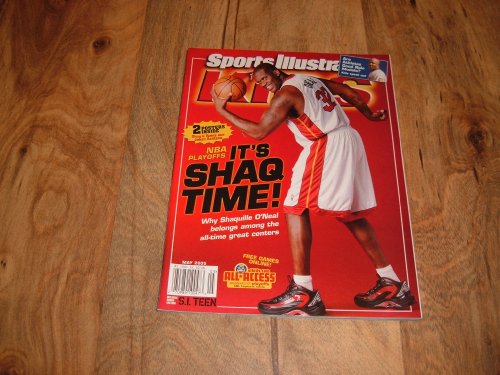 Sports Illustrated For Kids - May 2005-Shaquille O'Neal - Shaq-All 9 Trading Cards & dual-sided poster of Shaquille O'Neal and Johan Santana still attached inside this issue.