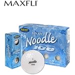 Maxfli Dunlop Noodle Ice White 1-Dozen Golf Balls