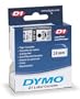 Dymo D-1 Tape, 1 Inch, Black Clear, 1/Box (53710)