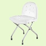 Folding Shower Chair with Back