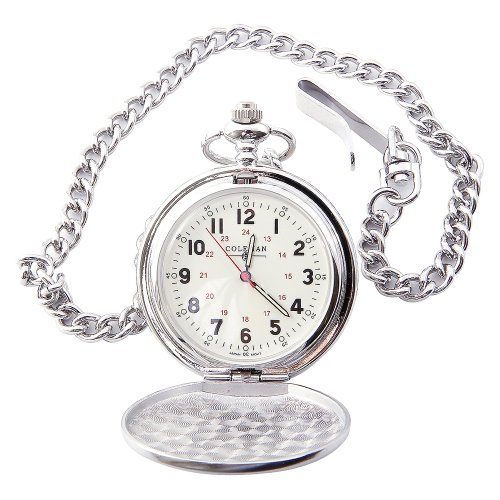 Coleman Silvertone Pocket Watch