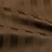 1500 Supreme Collection Dobby Striped Sateen 4 Piece Bed Sheet Set Deep Pocket - All Sizes, 23 Colors - Queen, Dobby Stripe Chocolate