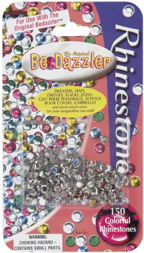 Be Dazzler Rhinestone Refill 150/pkg-assorted Colo
