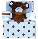 Trend Lab Fabric Box Gift Set, Max Dot