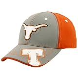 Top of the World Texas Longhorns Gray EZ Goin 1-Fit Hat