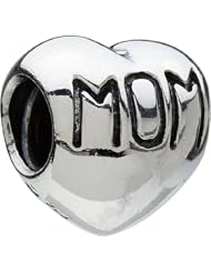 Authentic Chamilia Charm "Mom Heart" GA-8