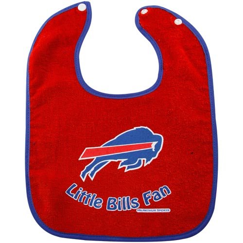 Buffalo Bills 2-Tone Snap Baby Bib
