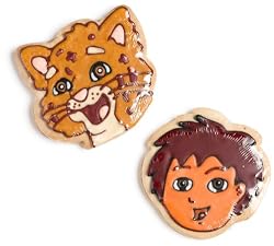 Color-a-Cookie Go Diego Go Hand-Decorated Cookies (Pack of 24)
