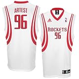 NBA adidas Houston Rockets #96 Ron Artest White Replica Basketball Jersey (X-Large)