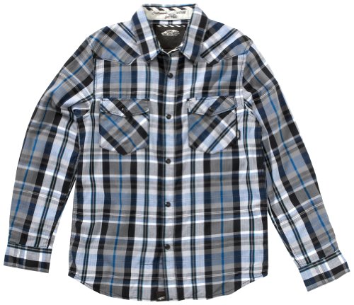 VANS Kinder Hemd WILLITS, recycle blue pl, L Preisvergleich