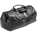 Black Leather QuickTripper Bag