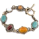 Lucky Brand Set Stone Flex Bracelet, 7.5