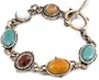 Lucky Brand Set Stone Flex Two-Tone Bracelet, 7.5"