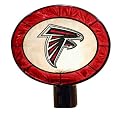 Art Glass Nightlight - Falcons (4.25 x 4.25 x 16.5")