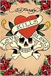 Ed Hardy - Tattoo Poster (Love Kills Slowly) (Size: 24" x 36")