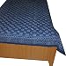 Cotton Bedspread Bedcover Wood Block Print Double Layered Embroidered (bscov370)