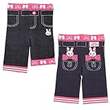 ミキハウス(mikihouse) 後ろポッケにIN ８分丈スパッツ 80cm ピンク（08）