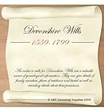 Devonshire wills and administration, 1559 to 1799