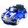 National Products 6V Battery Operated Mini Cooper Ride-on Blue