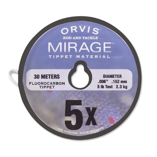 Mirage Pure Fluorocarbon Tippet Lb. Test)